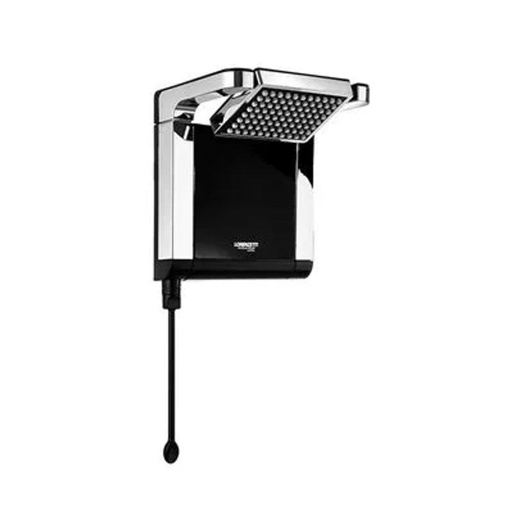 CHUVEIRO ACQUA STAR PRETO/CROMADO 220V 7800W LORENZETTI