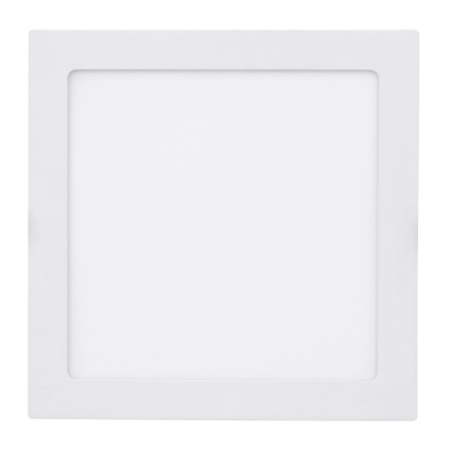 Painel LED Quadrado 18W 6500K Branco Slim Bronzearte