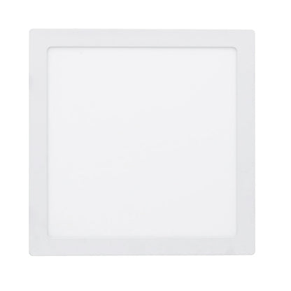 Painel LED Embutir Bronzearte Slim Quadrado 24W Branco Frio 6500K