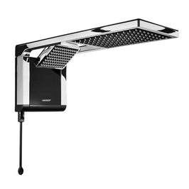 CHUVEIRO ACQUA DUO PRETO/CROMADA 220V 7800W LORENZETTI