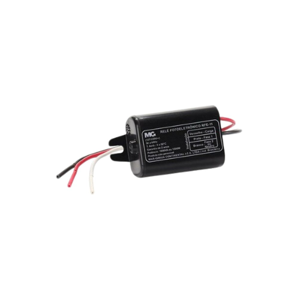 Relé Fotoeletrônico MarGirius RFE-10 500W Bivolt