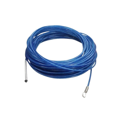 Passa Fio Art Varal Nylon Alma Aço 20m Azul/Laranja