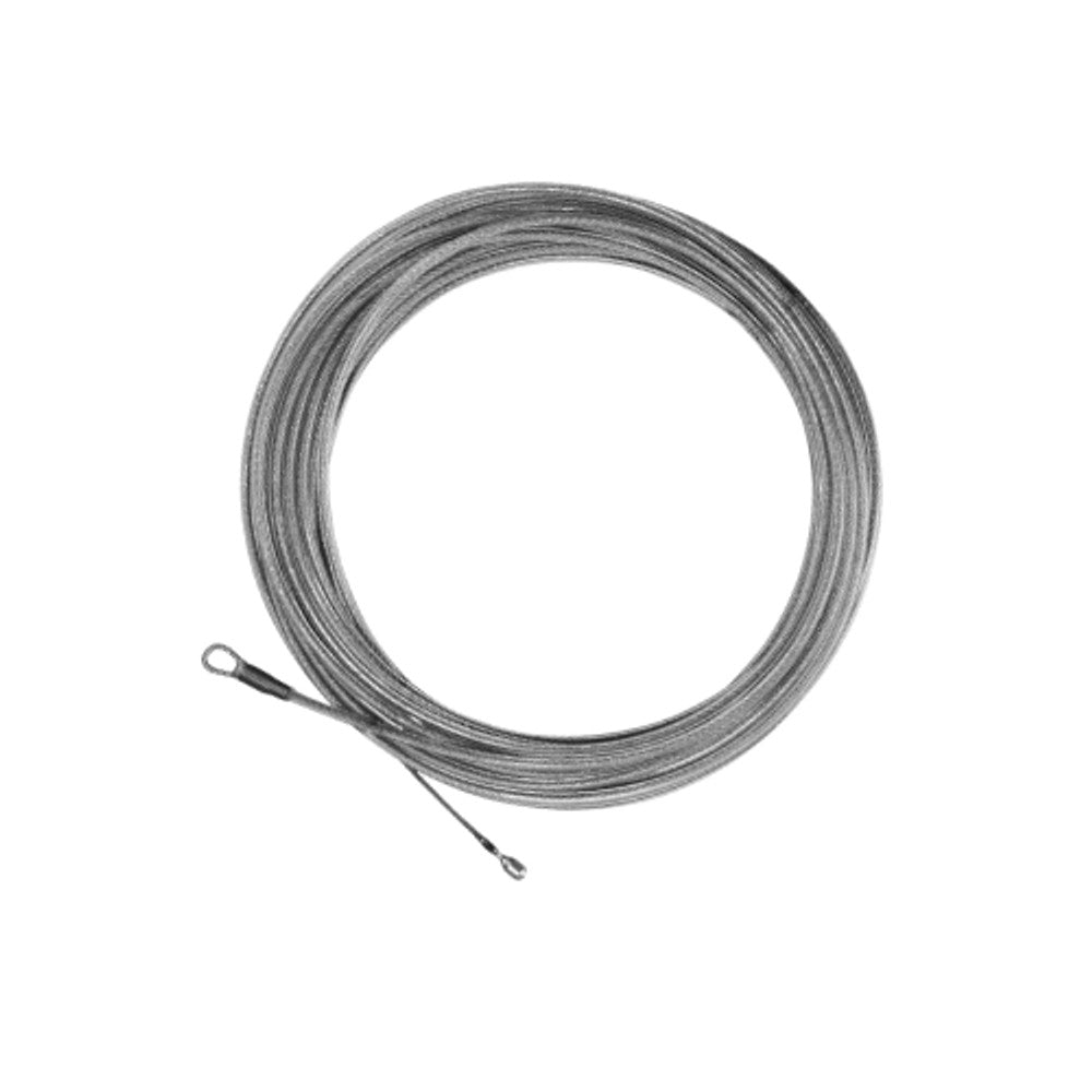 Passa-Fio Flexível 15m Cabo Aço 100Kg Art-Varal Cinza