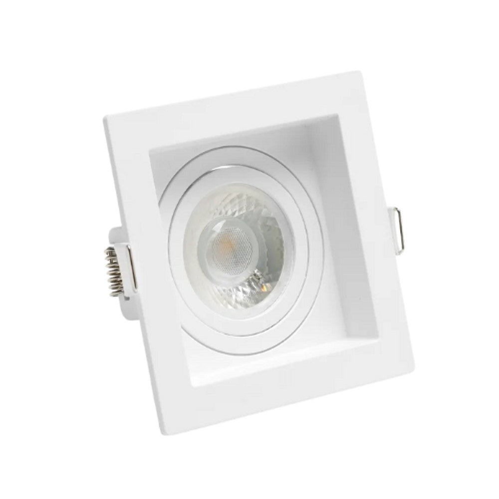 Spot Embutido Quadrado ABS Branco Save Energy MR16