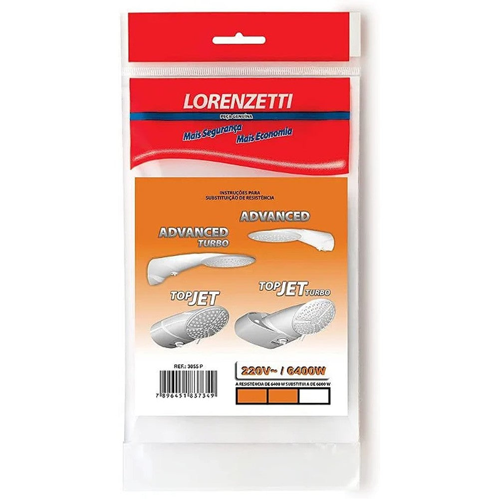 RESISTÊNCIA ADVANCED/TURBO 220V 6400W LORENZETTI