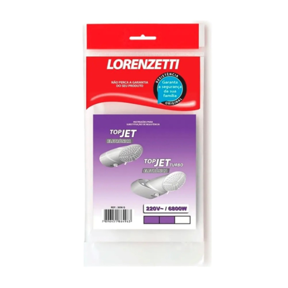 RESISTÊNCIA ADVANCED/TOP JET ELETRÔNICO 220V 6800W LORENZETTI