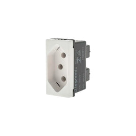 Módulo Tomada 2P T 10A Branco Automático Linha Plus GL