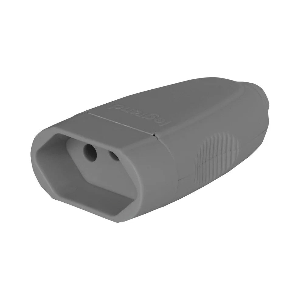 Plug Fêmea 2 Polos e Terra 20A Cinza 615977 Pial GL