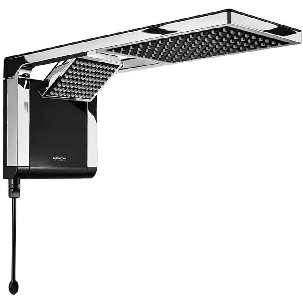 CHUVEIRO ACQUA DUO FLEX PRETO/CROMADO 127V 5500W LORENZETTI