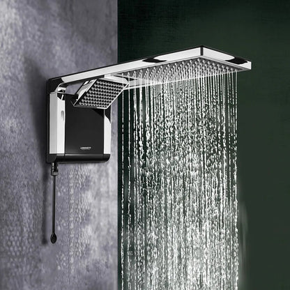 CHUVEIRO ACQUA DUO FLEX PRETO/CROMADO 127V 5500W LORENZETTI