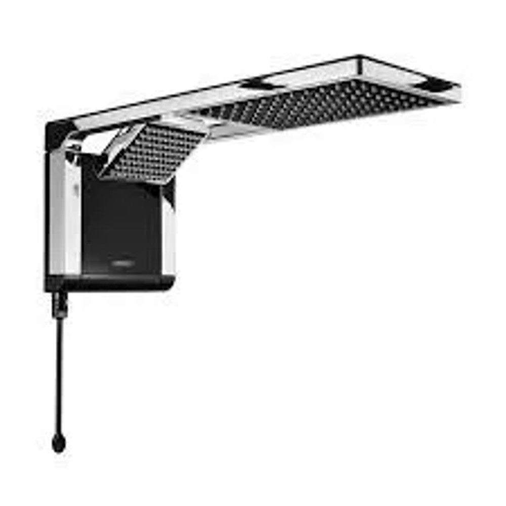 CHUVEIRO LORENZETTI ACQUA DUO FLEX PRETO/CROMADO 220V 6800W