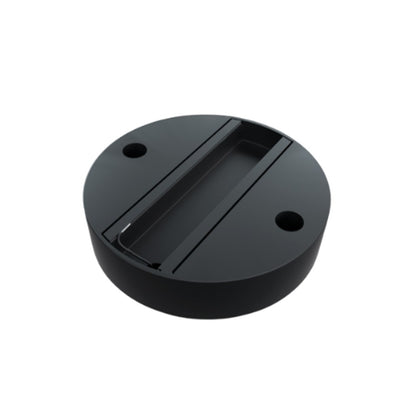 LUMINATTI LM951 Base Sobrepor Redonda Spot Trilho Preto