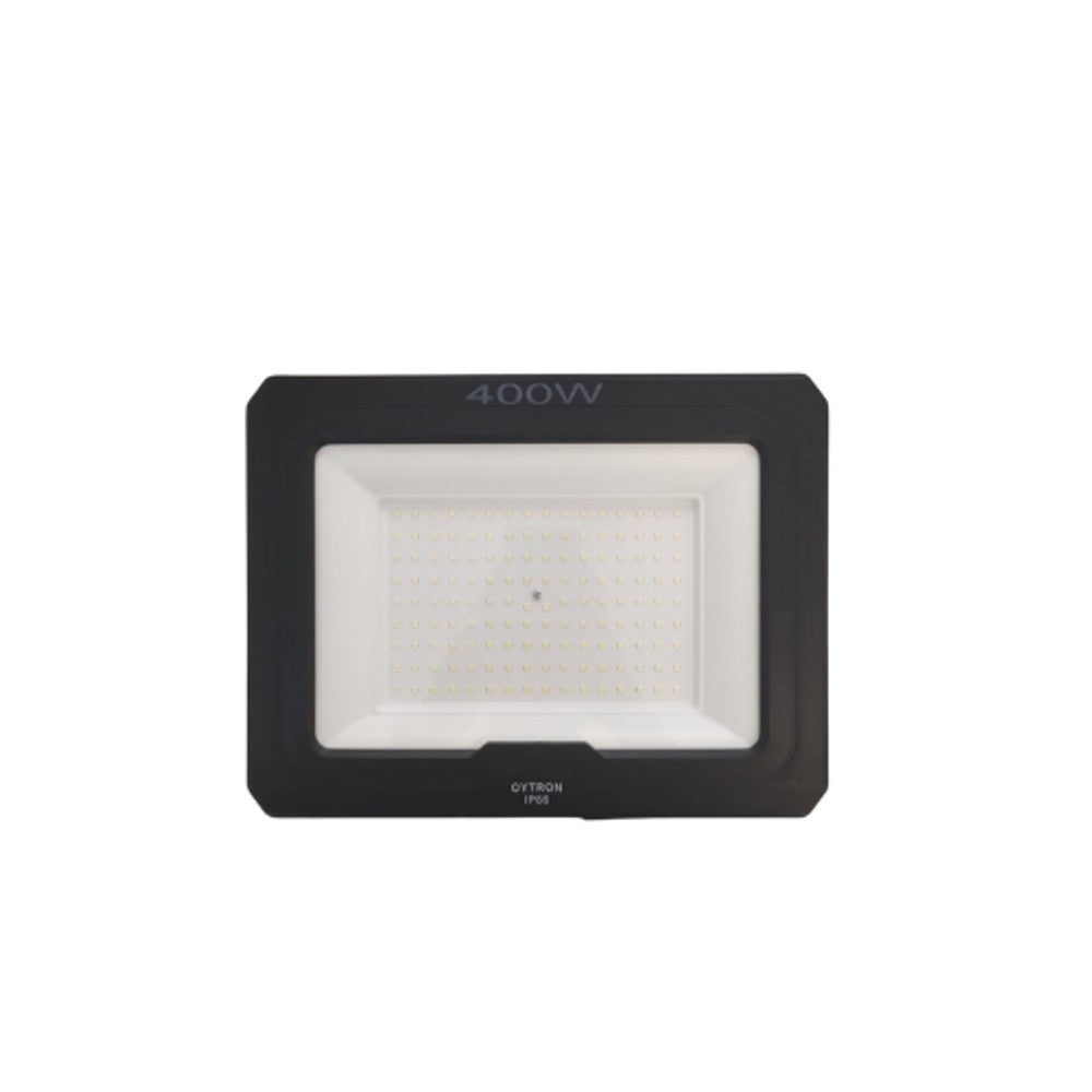 Projetor LED TRIANGULO Slim 400W 6500K Preto Bivolt