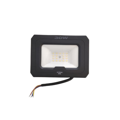 Projetor LED TRIANGULO Slim 30W 6500K Preto Bivolt