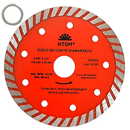 DISCO CORTE DIAM.PORC.110MM 41392 HTOM