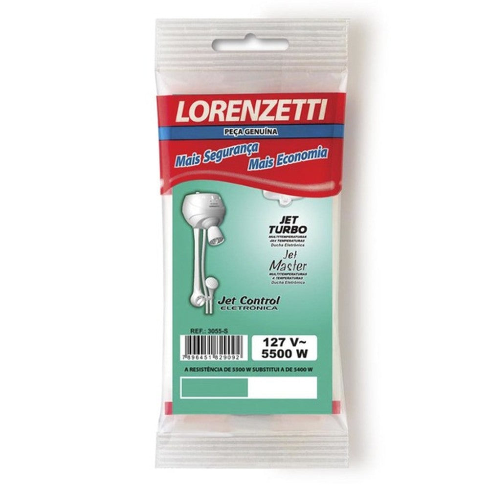 RESISTÊNCIA JET MASTER, JET TURBO E JET CONTROL 127V 5500W LORENZETTI