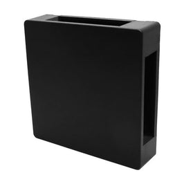 Arandela LED Pix Slin 6W Preta 4 Fachos 3000K
