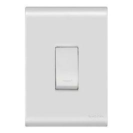 Interruptor Simples 10A Branco com Placa Liz Tramontina