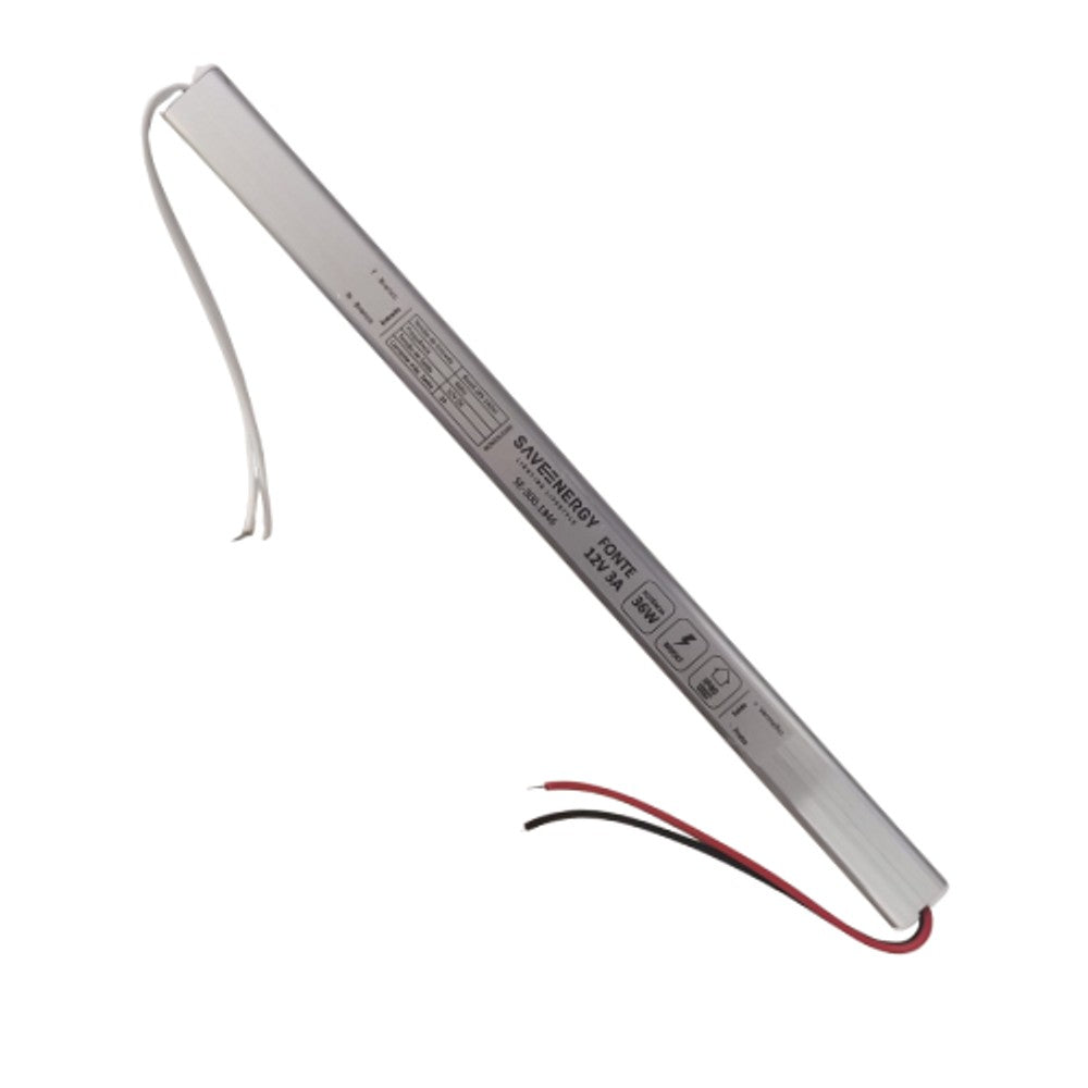 DRIVER LED  36W 3A 12V SLIM SAVE