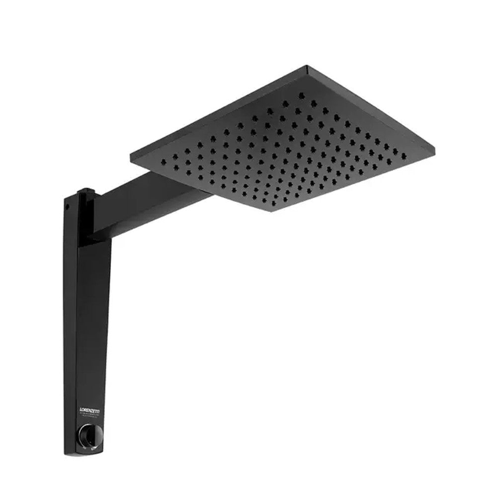 CHUVEIRO ACQUA CENTURY ELETRÔNICO PRETO 127V 5500W LORENZETTI