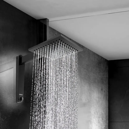 CHUVEIRO ACQUA CENTURY ELETRÔNICO PRETO 220V 6800W LORENZETTI