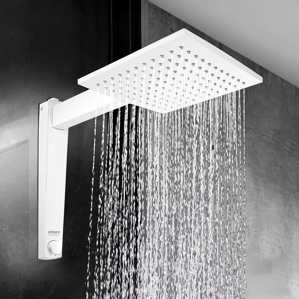 CHUVEIRO ACQUA CENTURY ELETRÔNICO BRANCO 220V 6800W LORENZETTI