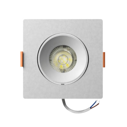 Spot Bronzearte Easy LED Decor Embutir Quadrado 5W 6500K Branco