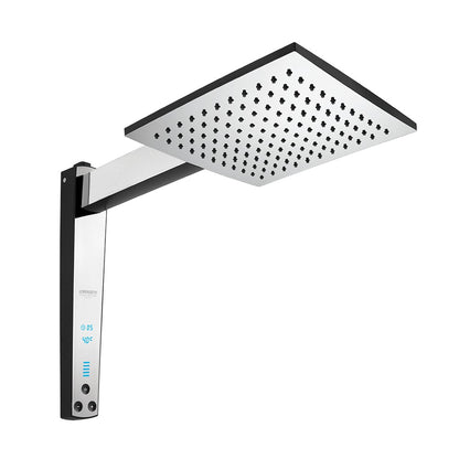 CHUVEIRO ACQUA CENTURY DIGITAL PRETO/CROMADO 127V 5500W LORENZETTI