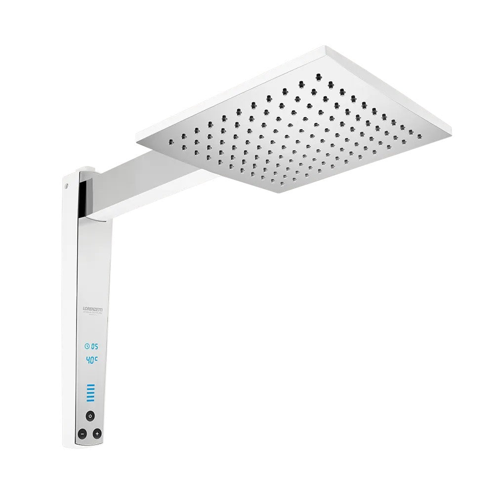 CHUVEIRO ACQUA CENTURY DIGITAL BRANCO/CROMADO 220V 7500W LORENZETTI