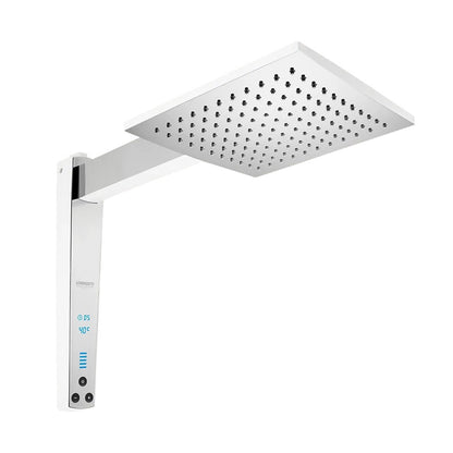 CHUVEIRO LORENZETTI ACQUA CENTURY DIGITAL BRANCO E CROMADO 127V 5500W