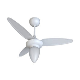 VENTILADOR DE TETO VENTISOL WIND INVERTER 3 PÁS BRANCO BIVOLT