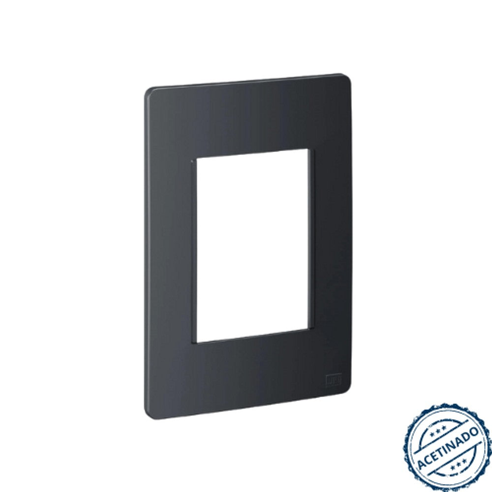 PLACA 2X4 3M GRAFITE ACETINADO ESATTA WEG