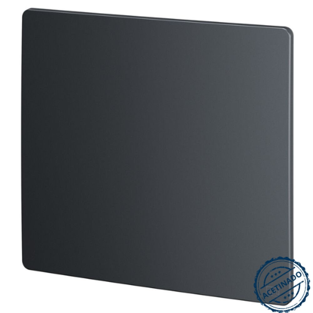 PLACA 4X4 CEGA GRAFITE ACETINADO ESATTA WEG