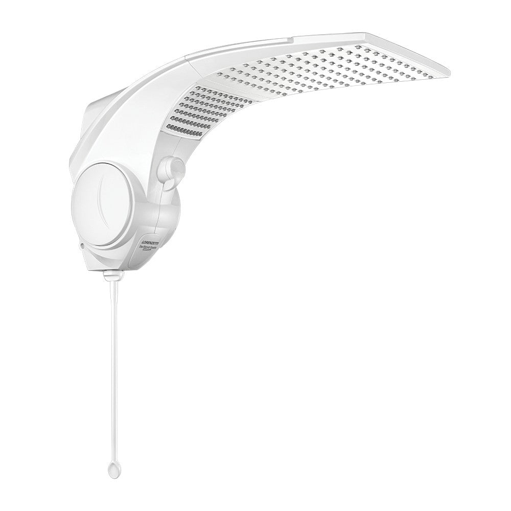 CHUVEIRO DUO SHOWER ELETRÔNICO QUADRA 127V 5500W BRANCO LORENZETTI