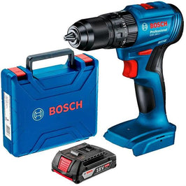 FURADEIRA PARAFUSADEIRA DE IMPACTO BATERIA 18V GSB 185-LI COM MALETA BOSCH