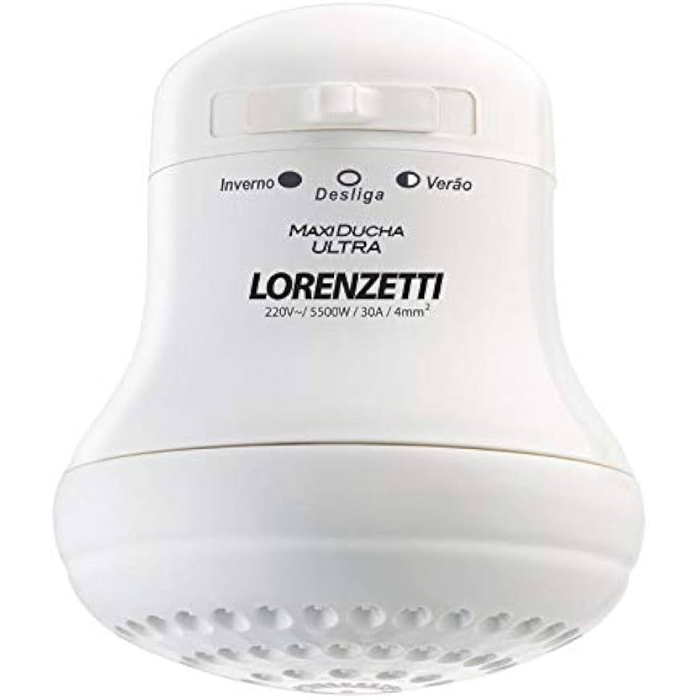 CHUVEIRO ACQUA STAR PRETO 220V 7800W LORENZETTI