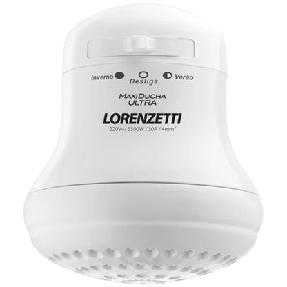 CHUVEIRO MAXI DUCHA BRANCA 220V 4400W/4500W LORENZETTI