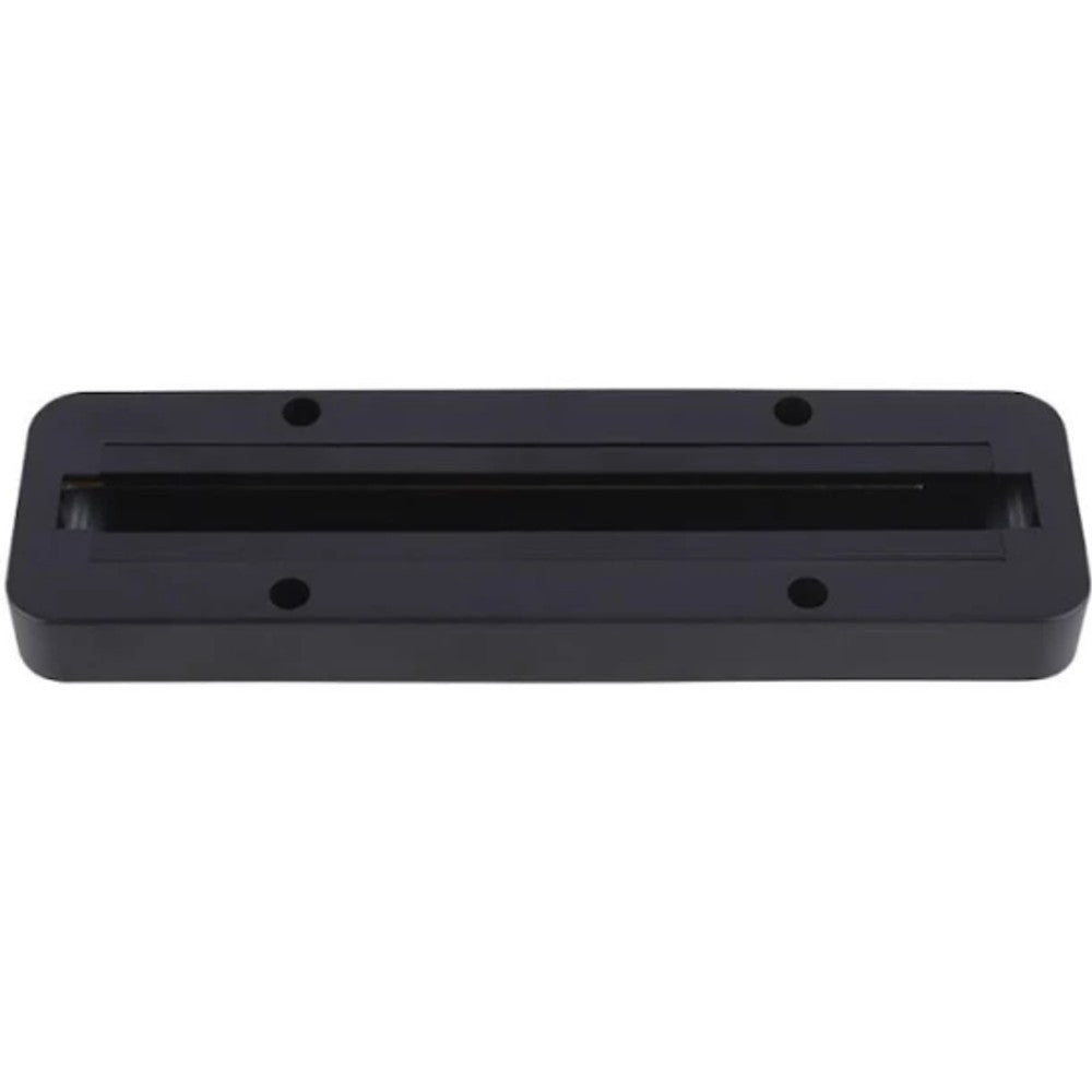 BASE SOBREPOR RETANGULAR PARA SPOT TRILHO LM953 PRETO