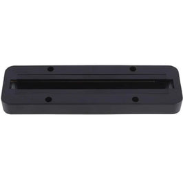 BASE SOBREPOR RETANGULAR PARA SPOT TRILHO LM953 PRETO