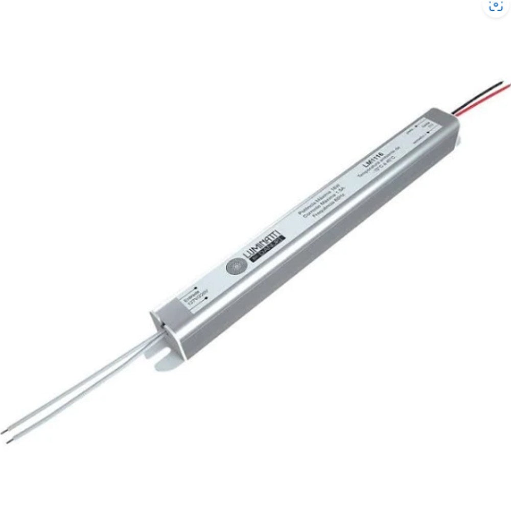 DRIVER LED 72W 3A 24V SLIM LUMANTI BIVOLT