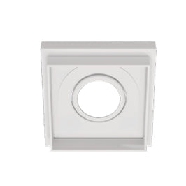 SPOT EMBUTIR QUADRADO NO FRAME 1XMR16 BRANCO LM2710
