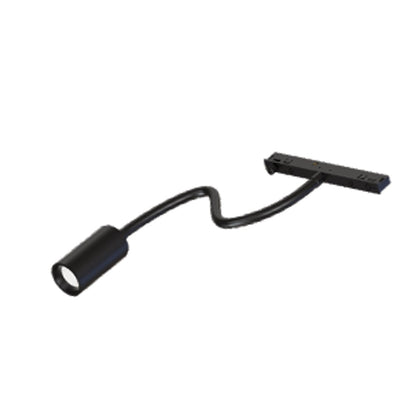 SPOT TRILHO FLEX MAG TINY 2W 3000K 15 GRAUS PRETO LUMINATTI