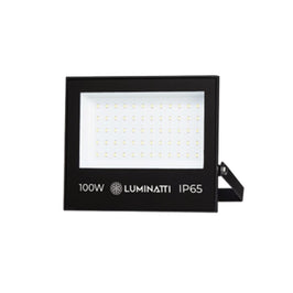 PROJETOR LED 100W 6000K PRETO DAL LUMINATTI