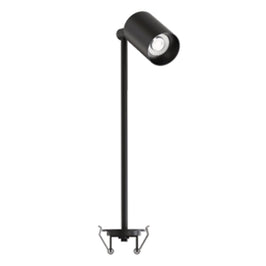 SPOT EMBUTIR REDONDO COM HASTE 5W 3000K 24V IRC90 PRETO LUMINATTI