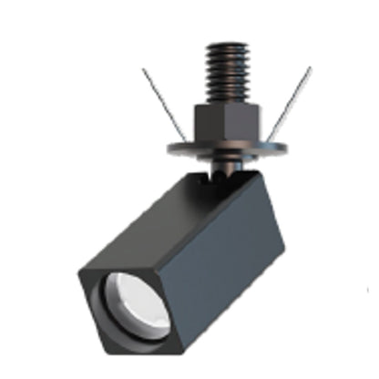 SPOT EMBUTIR QUADRADO 1W 3000K 24V IRC90 PRETO LUMINATTI