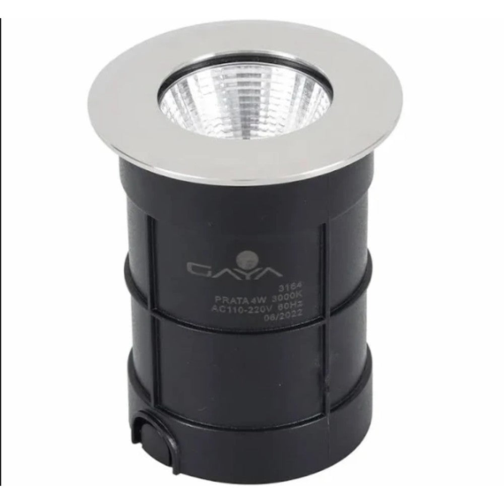 Embutido Solo COB LED 4W 3000K Cromado Gaya 3164
