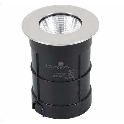 Embutido Solo COB LED 4W 3000K Cromado Gaya 3164