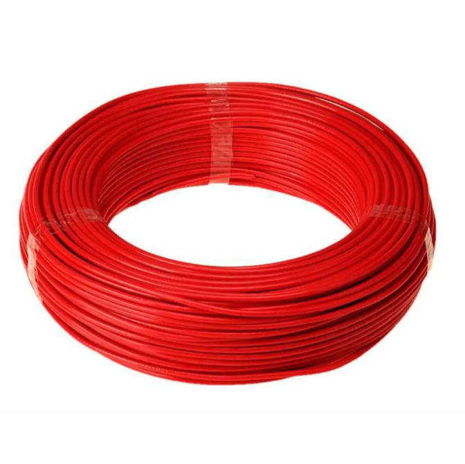 Cabo Flexível Atox 750V 4,0mm Vermelho com 100 metros Sil