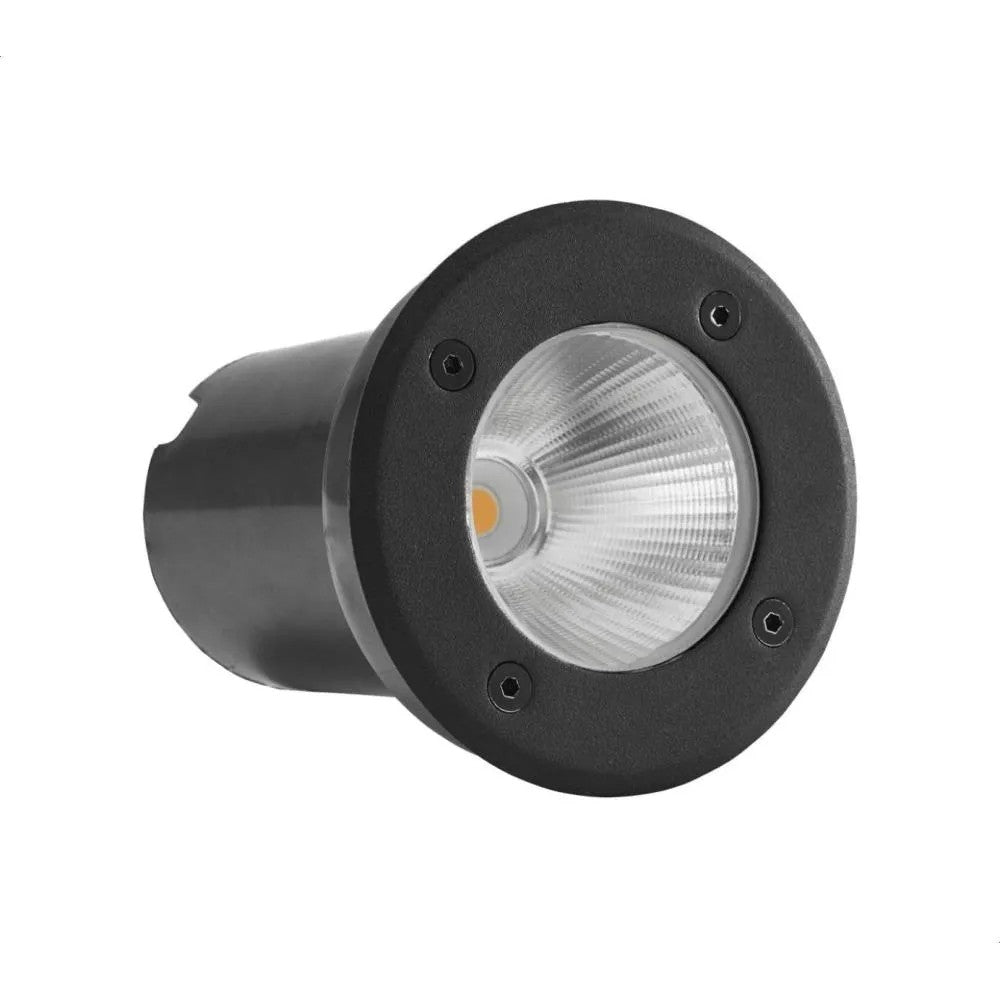 EMBUTIDO SOLO LED 5W 3000K 30 GRAUS ALUM. PRETO PIX ILUMINAÇÃO