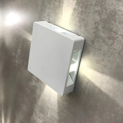 ARANDELA LED PIX SLIM 6W 3000K BRANCO 4 FACHOS